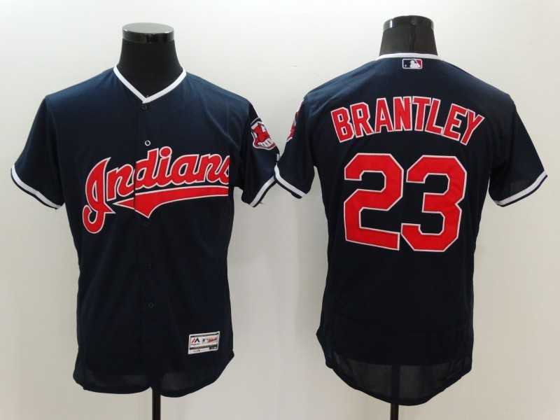Cleveland Indians #23 Michael Brantley Navy Blue 2016 Flexbase Collection Stitched Baseball Jersey,We sell and wholesale Cleveland Indians #23 Michael Brantley Navy Blue 2016 Flexbase Collection Stitched Baseball Jersey on line form chian!